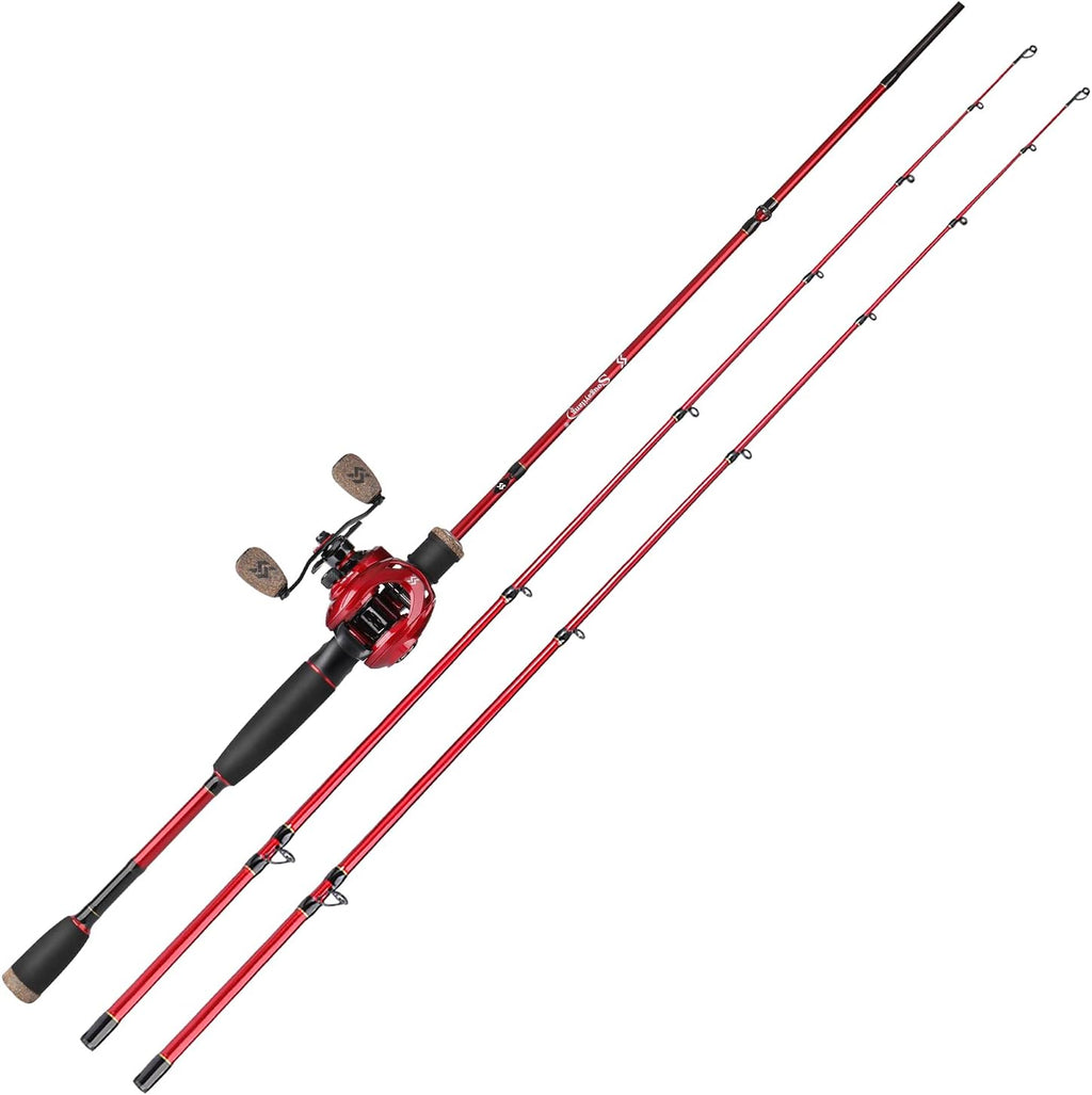 2 Pieces M/MH Baitcasting Rod Combo T670