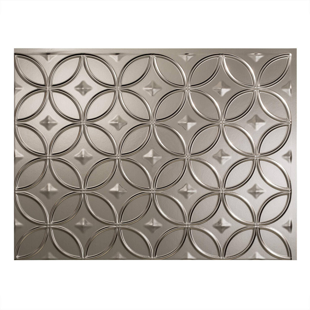 Brushed Nickel 15 Sq. ft. Backsplash Kit P945033