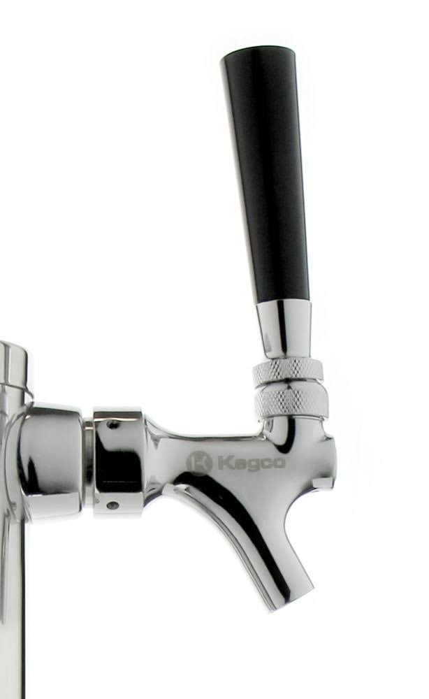 14x22 Tall Polished Stainless Steel 1-Tap Contact Quick Disconnect Homebrew Tower O82101