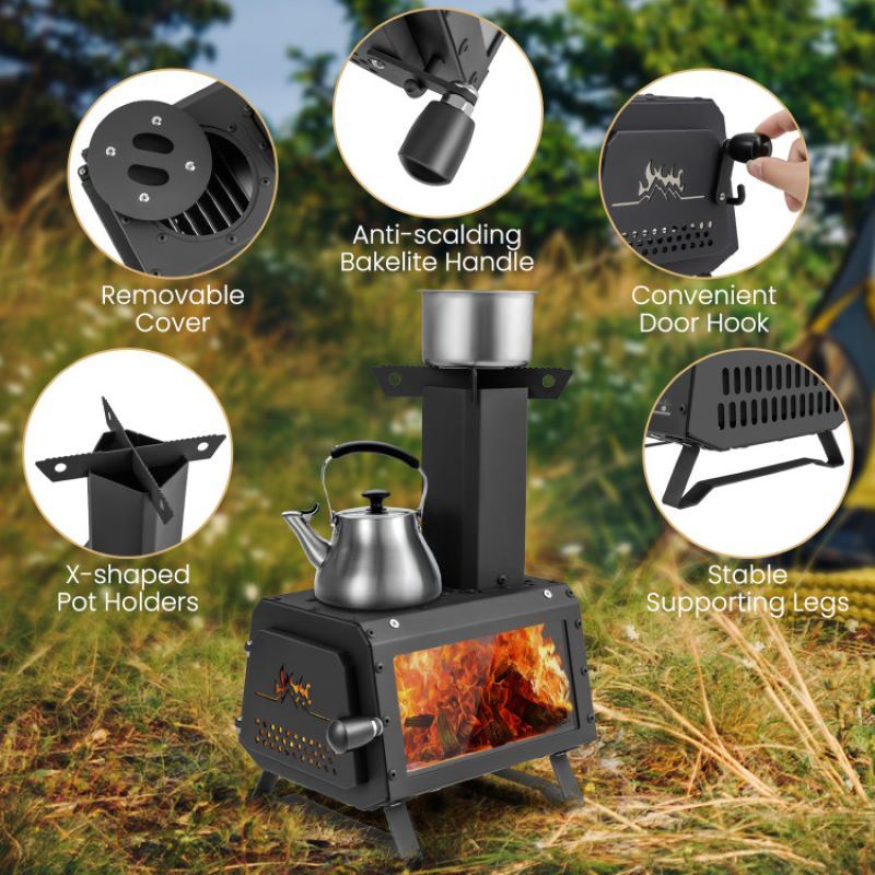 Portable High-Strength Fire Pit L40109
