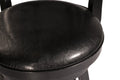 Black Wood Bar Height Swivel Stool K3006