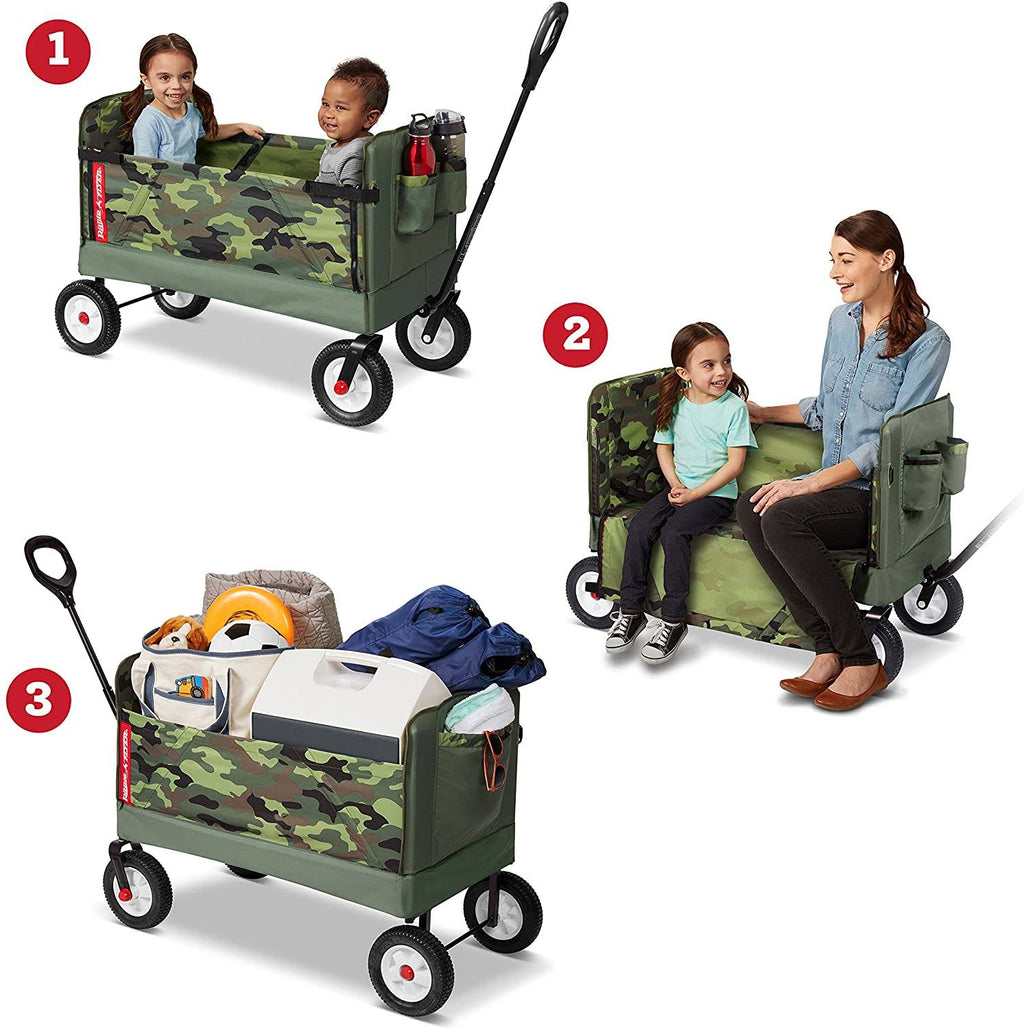 Camo 3-in-1 EZ Fold Wagon S45297