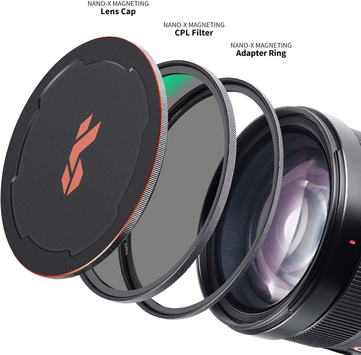 72mm Circular Polarizing Filter Kit with Adapter Ring and Lens Cap Y401342