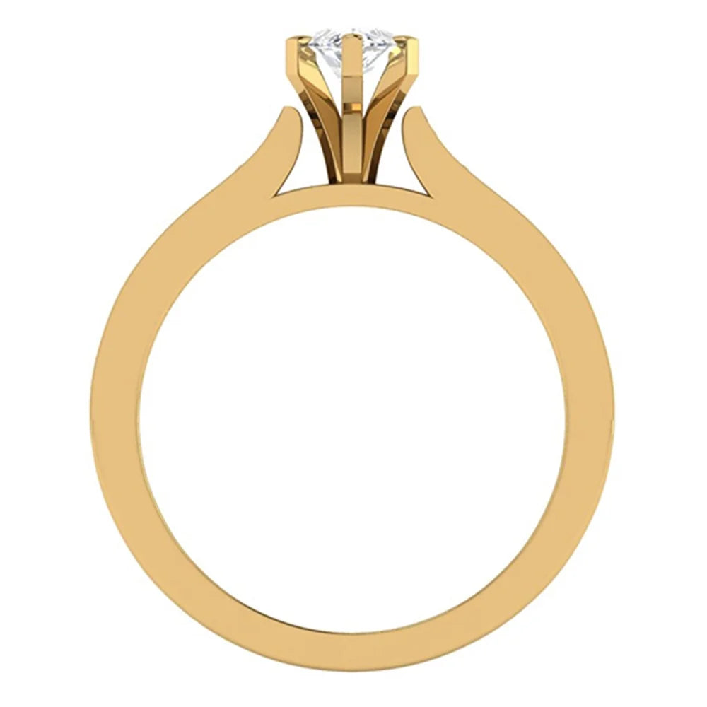 Black Diamond Ring 1.00 CT TW 14k Gold E334834