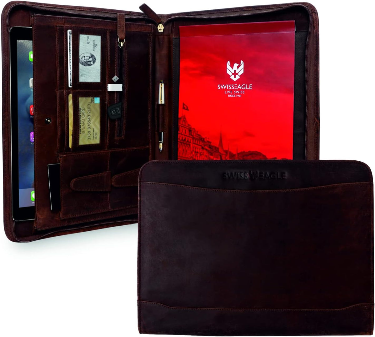 Leather Portfolio Folder Pack of 2 D294052