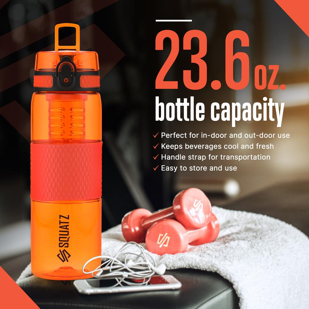 24 Oz Wide Mouth Sports Water Bottle Z2887