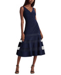 Blue 2 A-Line Dress Q998