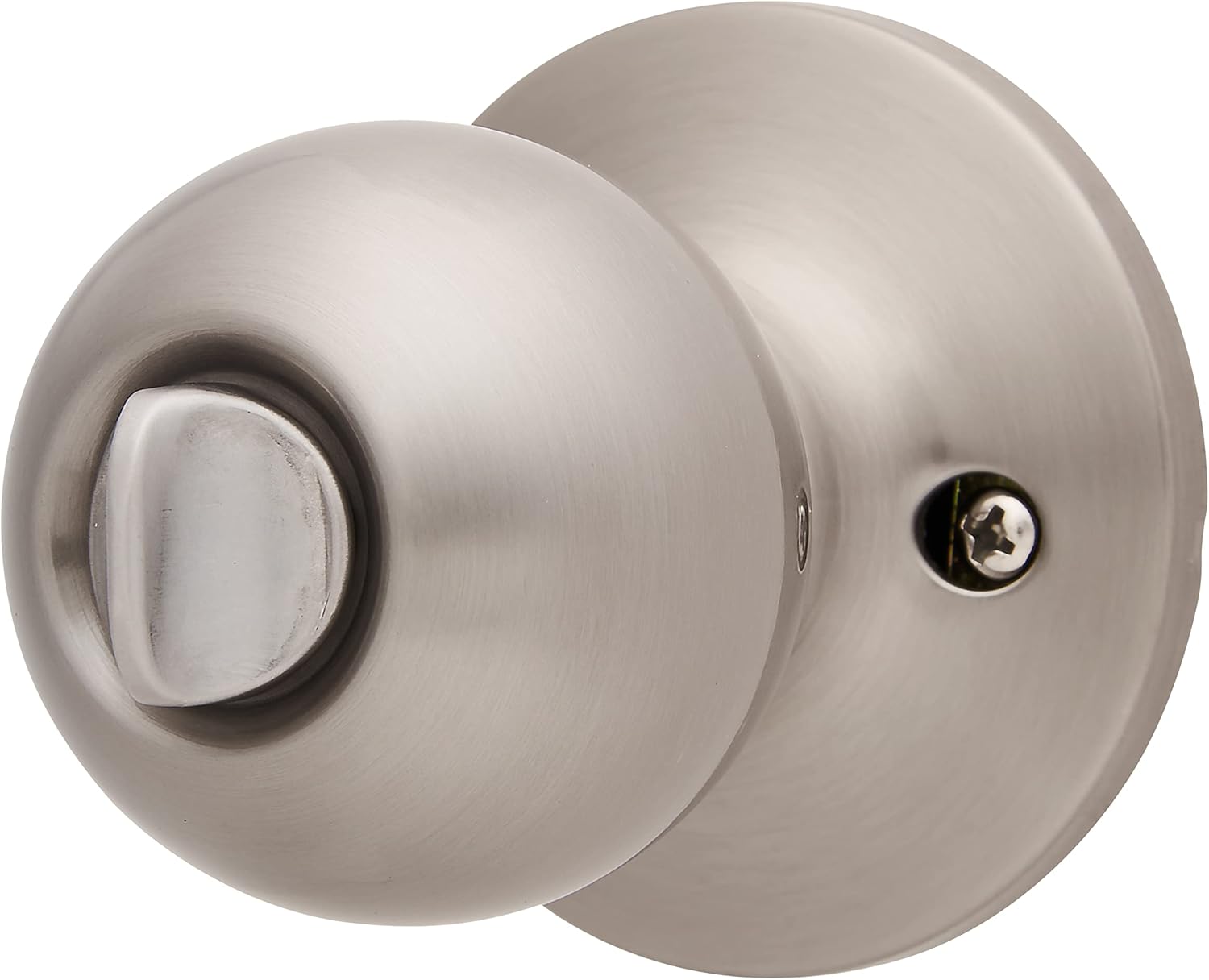 Satin Nickel Keyed Entry Door Knob and Deadbolt Set, Pack of 2 Q957