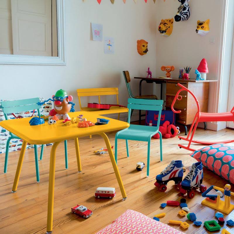 Rust Kids Side Chair Y45023