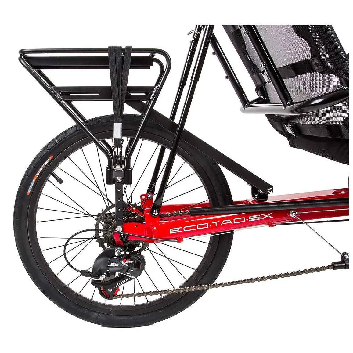 Recumbent Rear Carrier Bike Rack W906