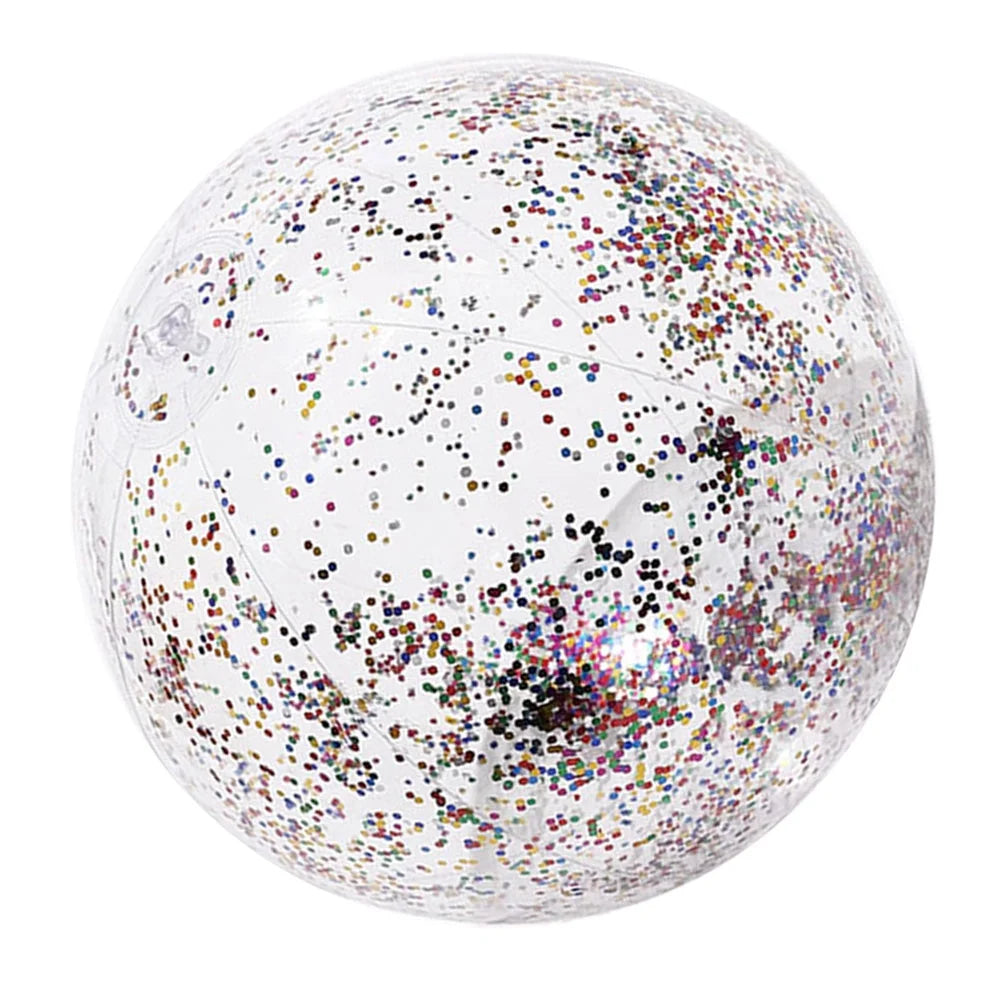 Inflatable Transparent PVC Beach Ball Q202