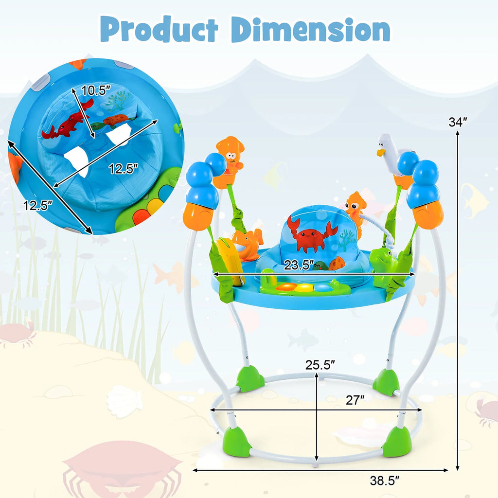 Underwater World Themed Baby Bouncer F523