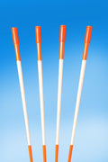 Orange 48-Inch Reflective Driveway Markers, 5/16 Inch Diameter, 20 Pack Q823