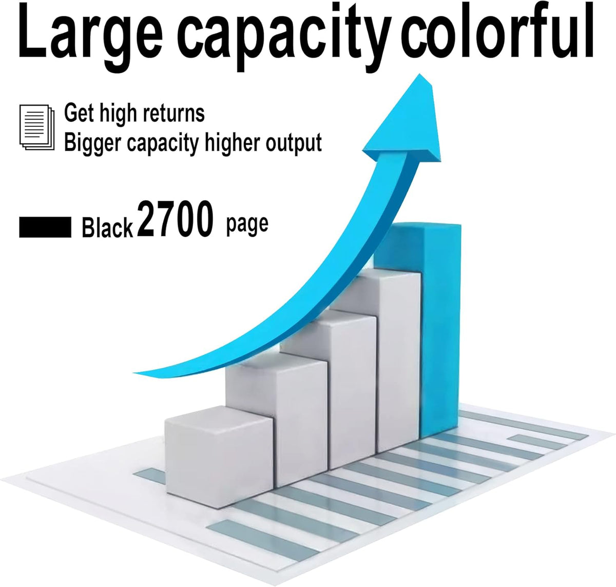 (2 Pack, Black) Compatible Toner Cartridge 80A Replacement for HP Printers E829229