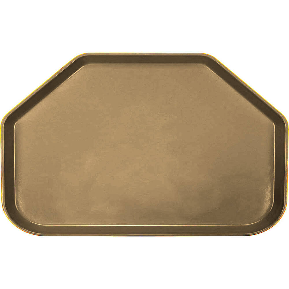 Bay Leaf Brown Trapezoid Tray - Case of 12 F3107