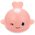 Pink Plastic Spouting Whale Baby Bath Toy H3097
