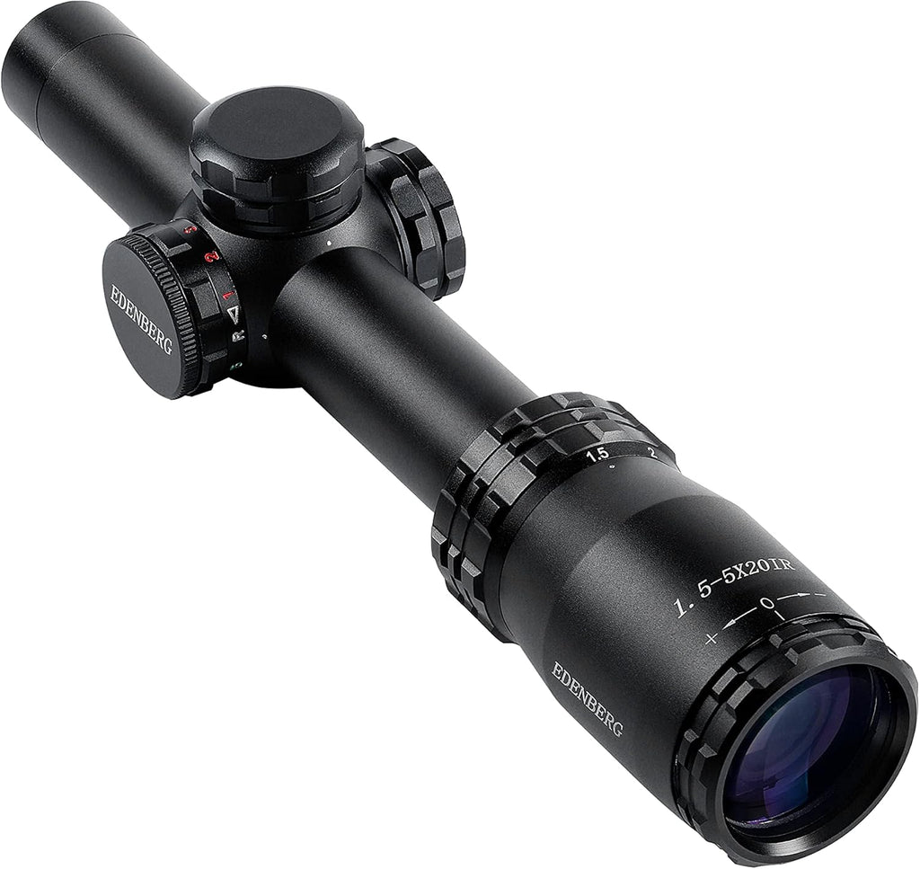1.5-5X20mm 1-inch Tube Rifle Scope Pack of 2 E7765