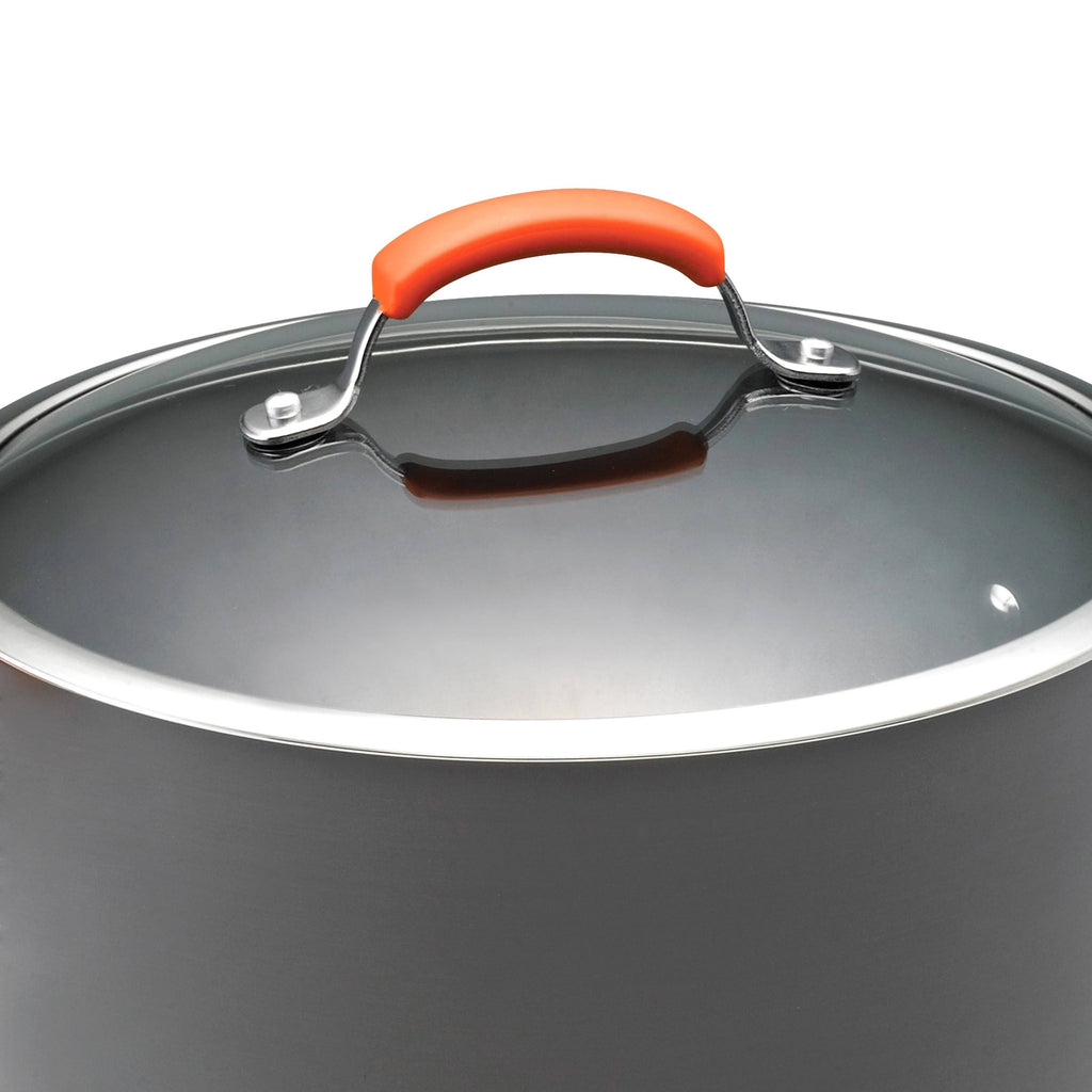 10 Qt. Hard Anodized Covered Stockpot L59768