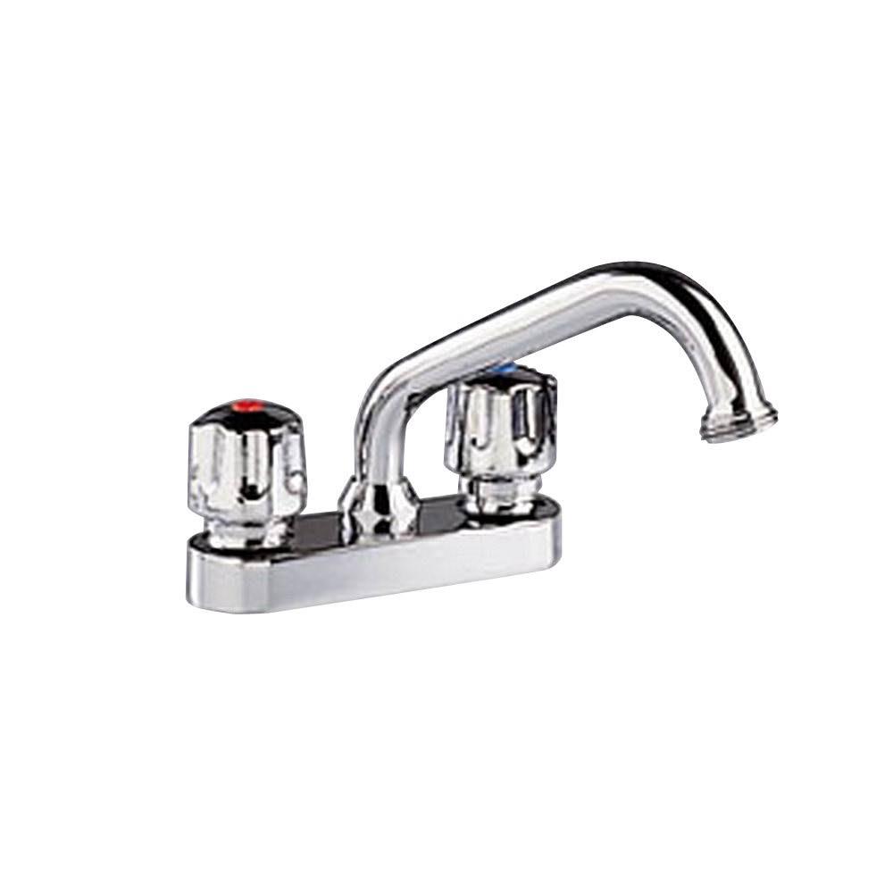Chrome Double-Handle Laundry Faucet D3101