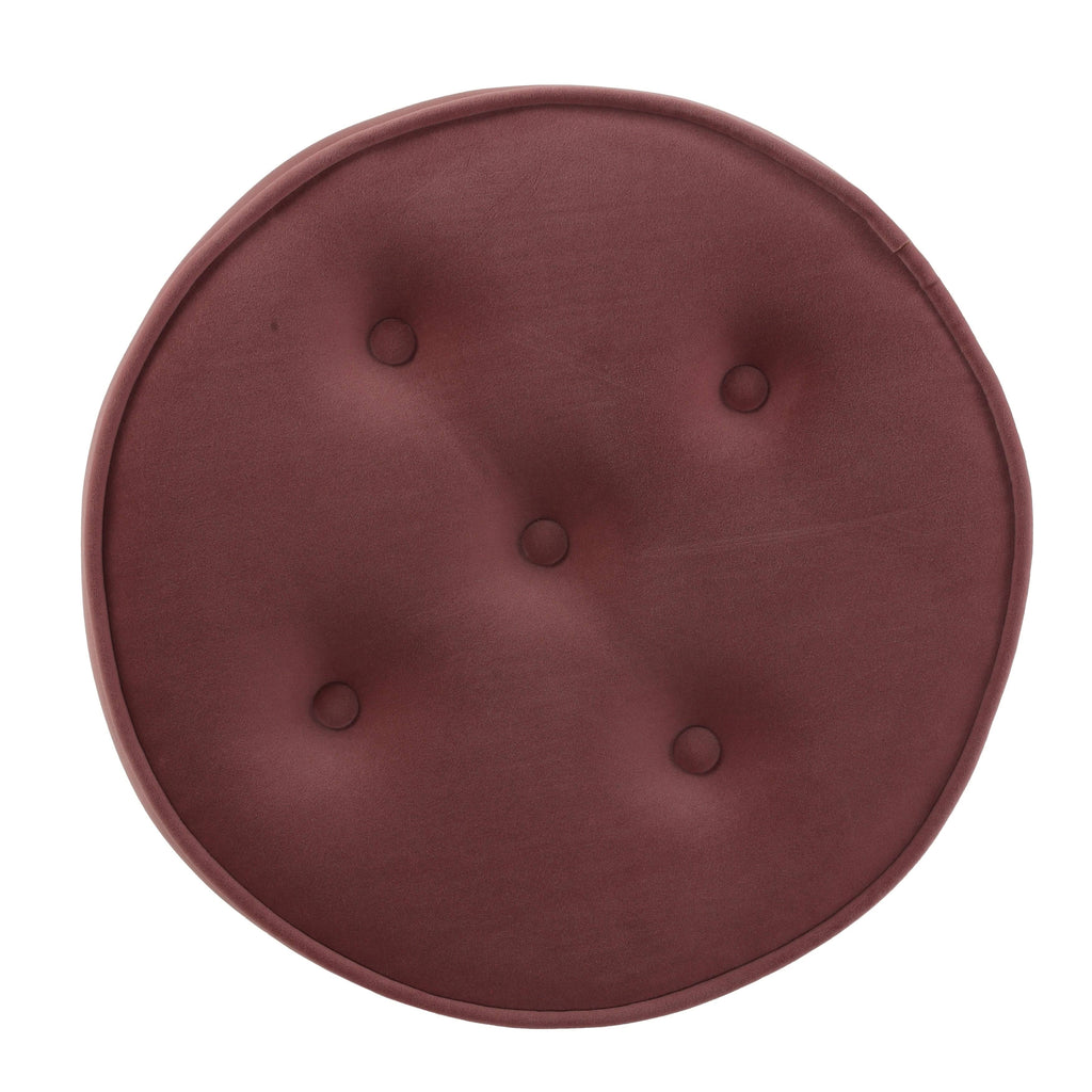 Pink Round Ottoman Q143950