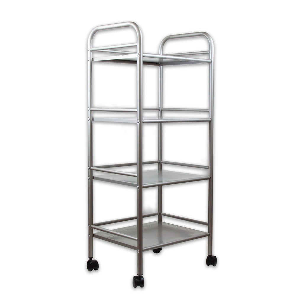 4 Tier Steel Rolling Storage Cart O275544