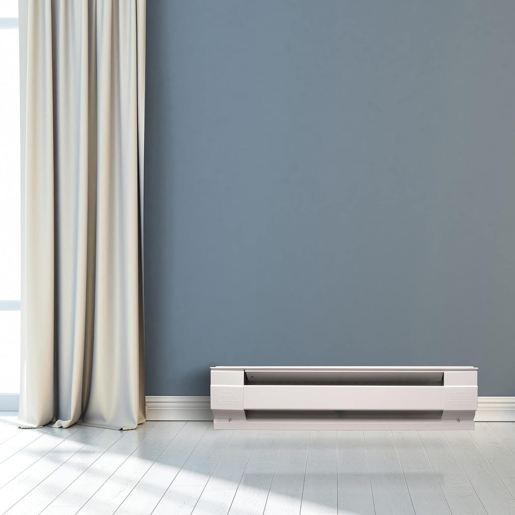 White 36 in. Electric Baseboard Heater, 240/208 Volt, 750/563 Watt T930877