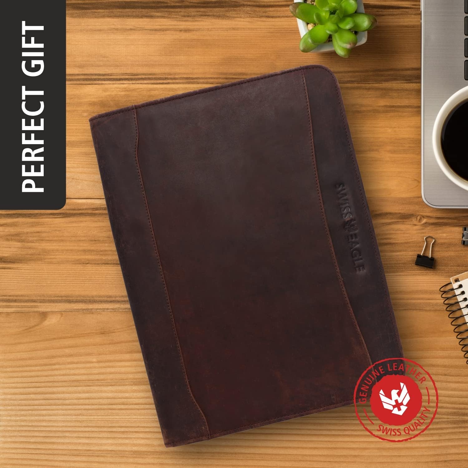 Leather Portfolio Folder Pack of 2 D294052