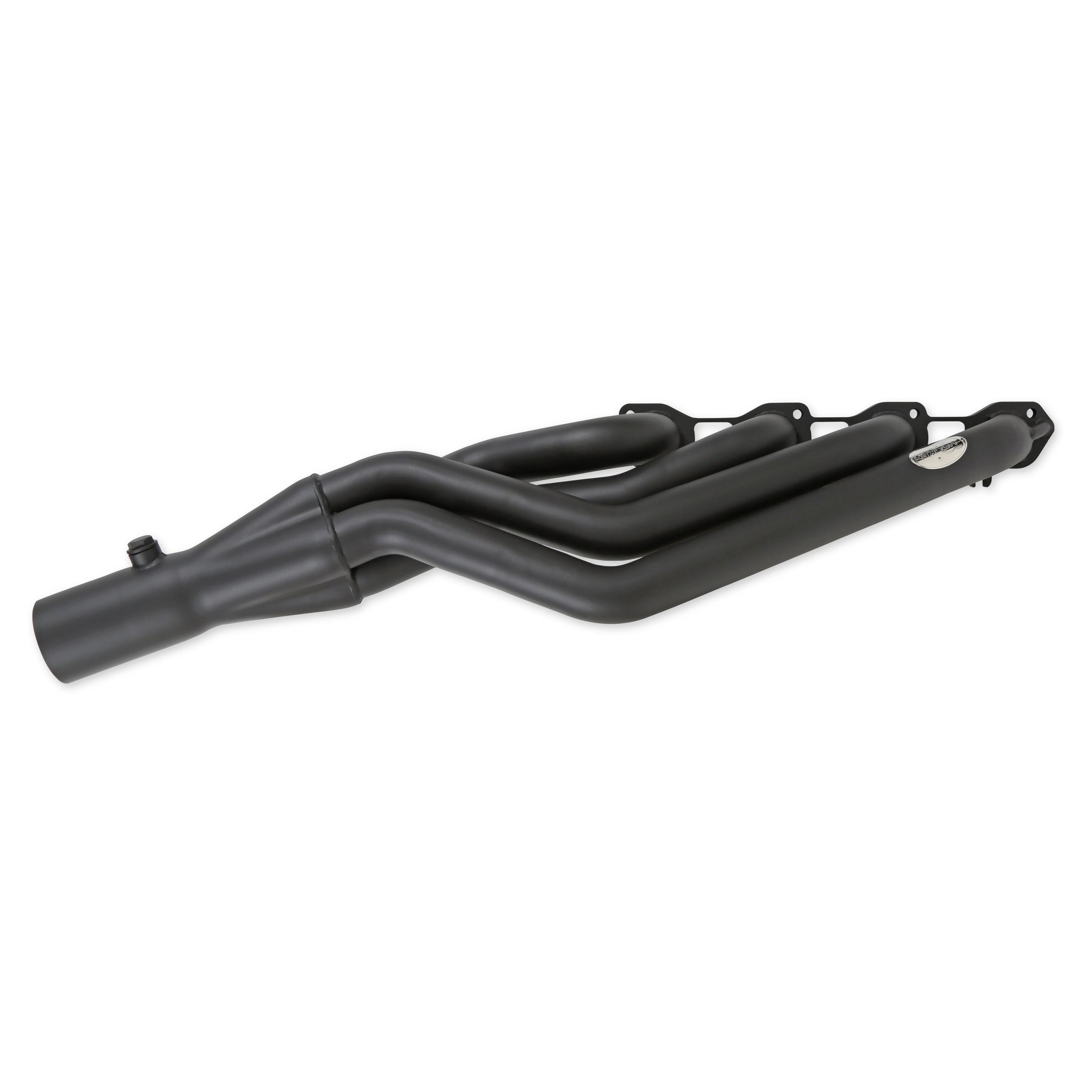 Black Painted Steel Mid-Length Headers A20335