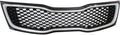 Black Grille Assembly with Chrome Molding M14519