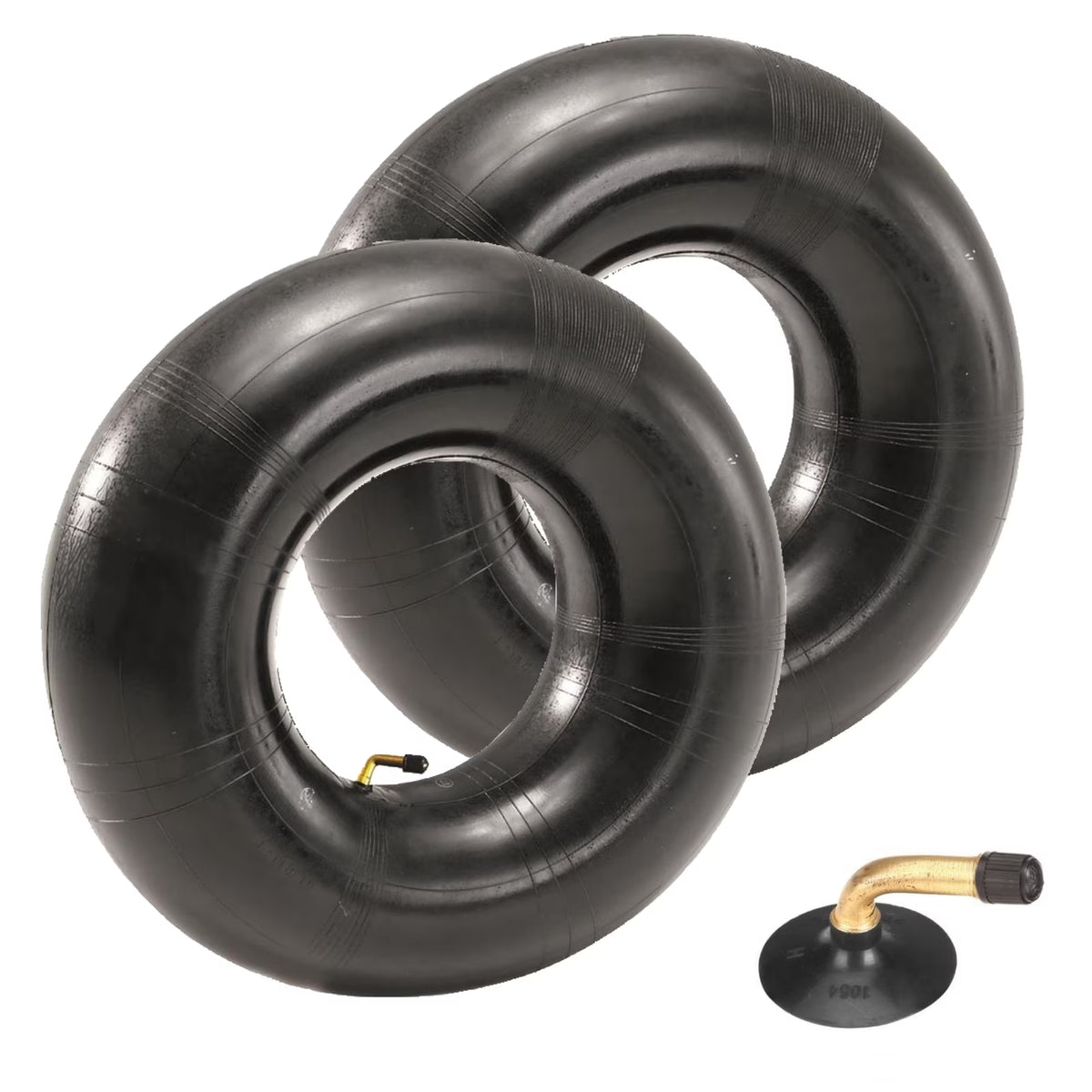 2 Tire Inner Tubes 13x5x6 13x6.5x6 TR87 90° Bent Valve V621