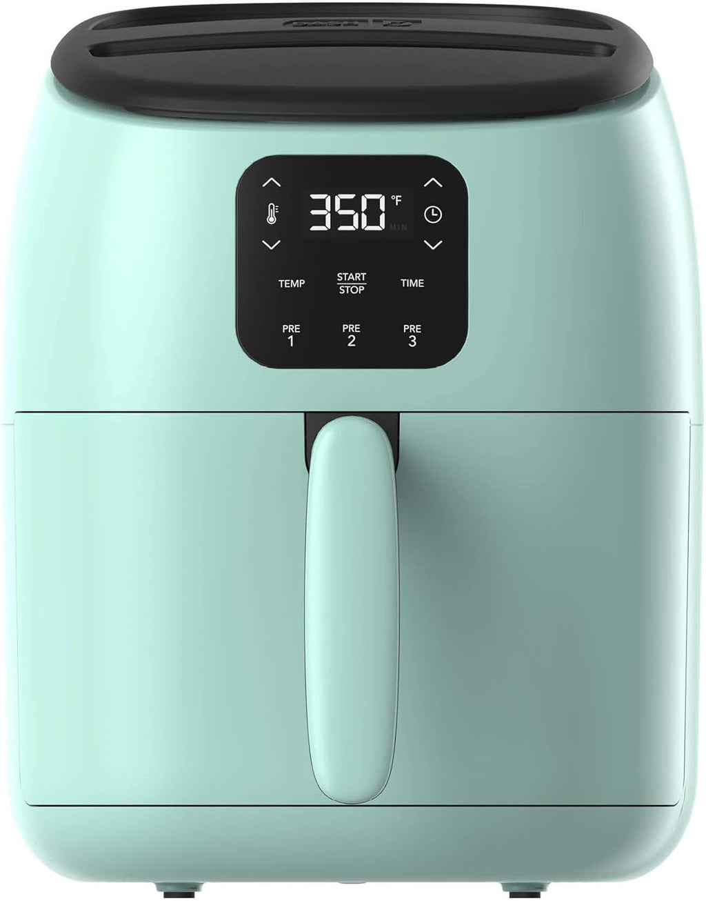2.6 Quart Digital Air Fryer, Aqua, Pack of 2 S279492