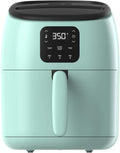 2.6 Quart Digital Air Fryer, Aqua, Pack of 2 S279492