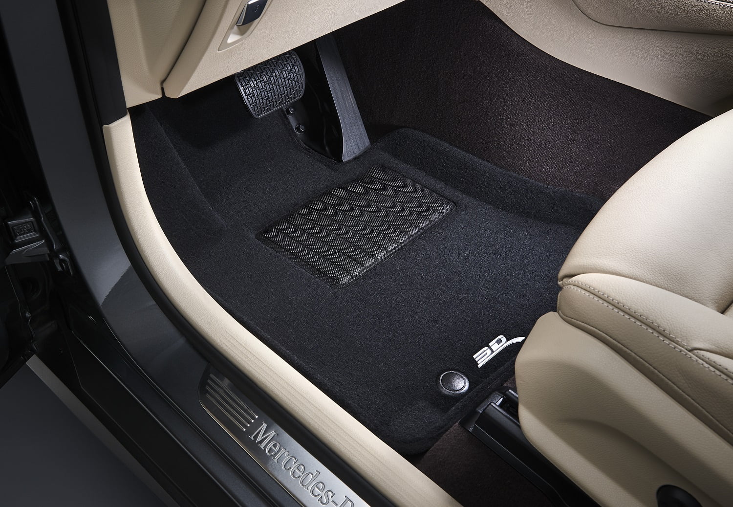 3D MAXpider ELEGANT Floor Mat (BLACK) Full Set G5425
