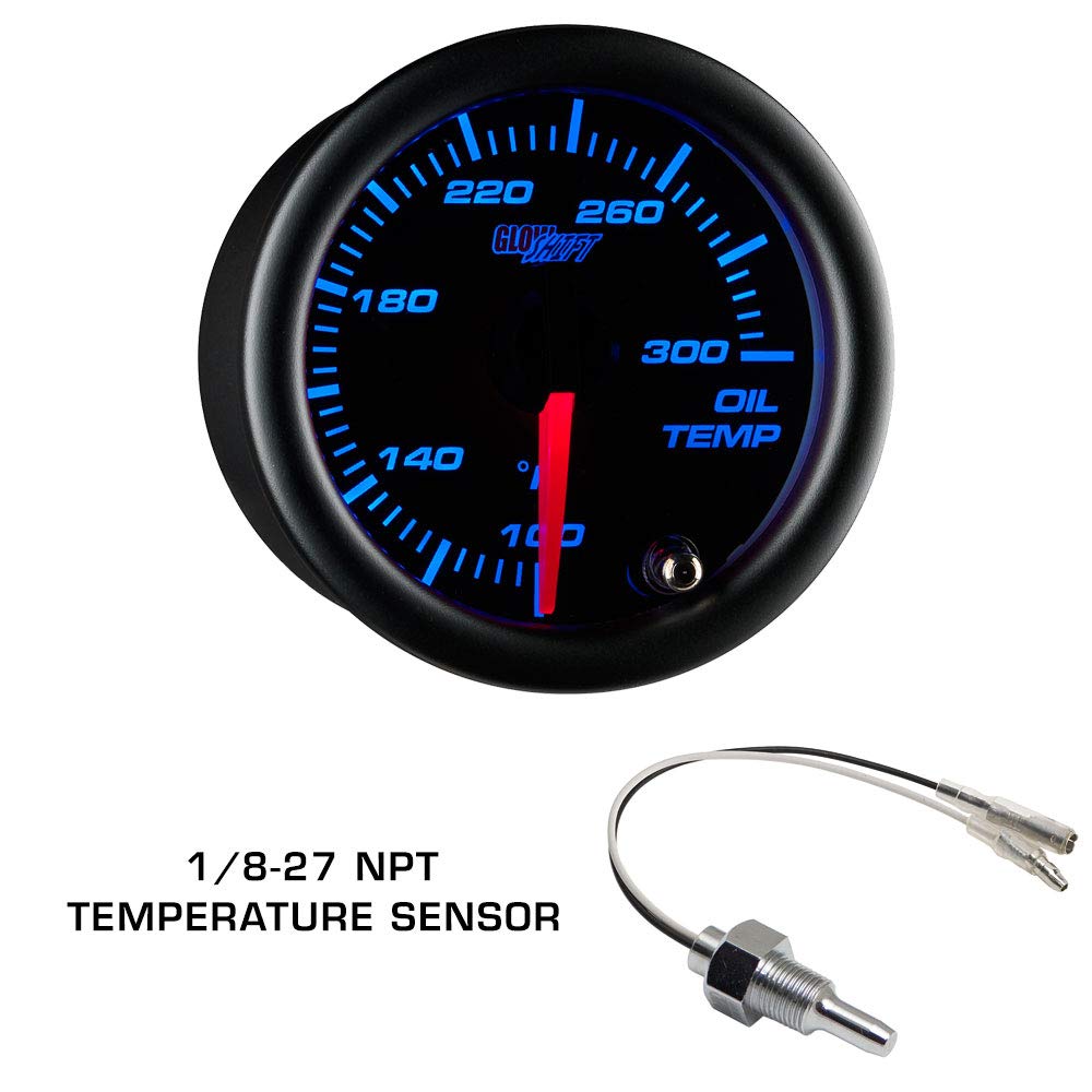 Tinted 7 Color 30 PSI Boost/Vacuum, 100 PSI Oil Pressure & Oil Temperature Gauges, Gray Triple Pillar Pod C578152