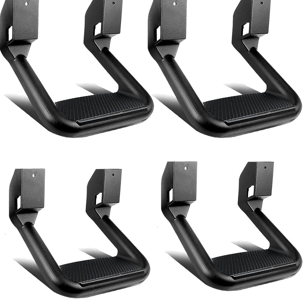 Black Aluminum Side Step for Truck SUV, 2 Piece C212