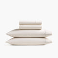 Twin Slate Blue Organic Sateen Sheet Set N8173