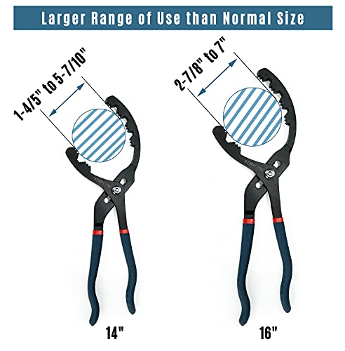 16 Inch Adjustable Oil Filter Pliers N325