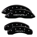 Black Caliper Covers D669
