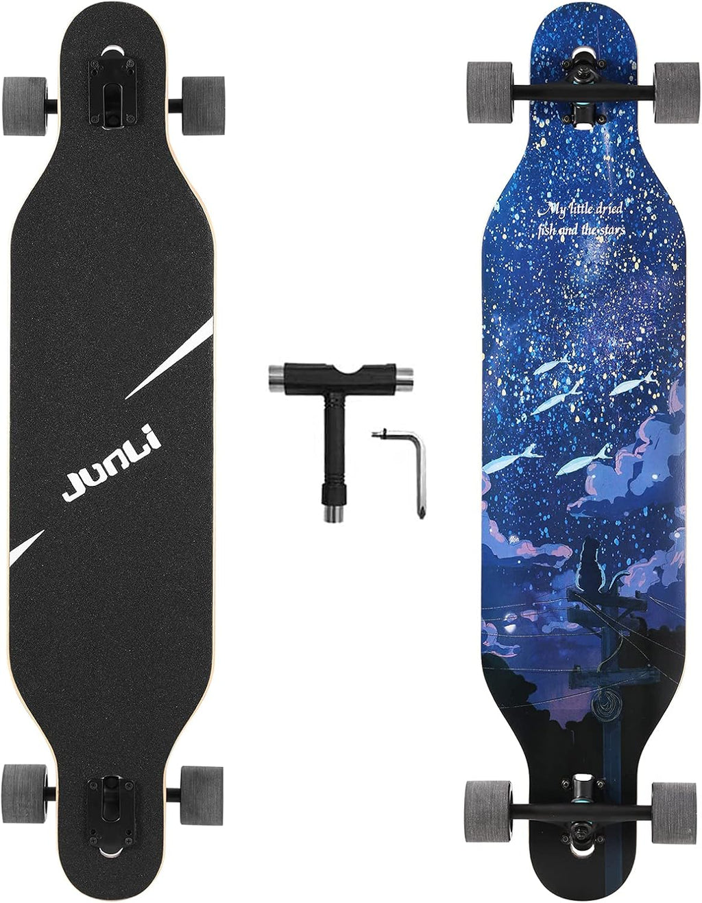 41 Inch Freeride Skateboard Longboard Complete Skateboard Cruiser G923335