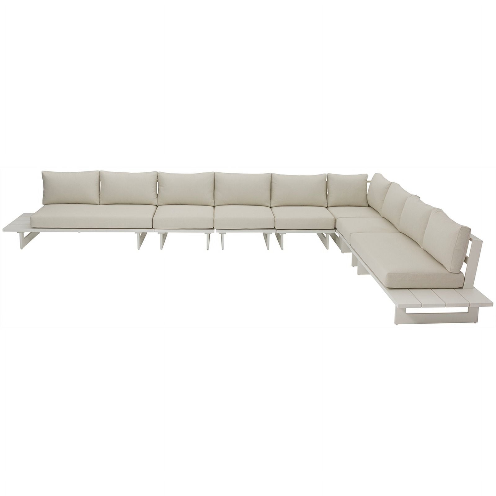Cream Water Resisting Outdoor Modular Sectional C129751