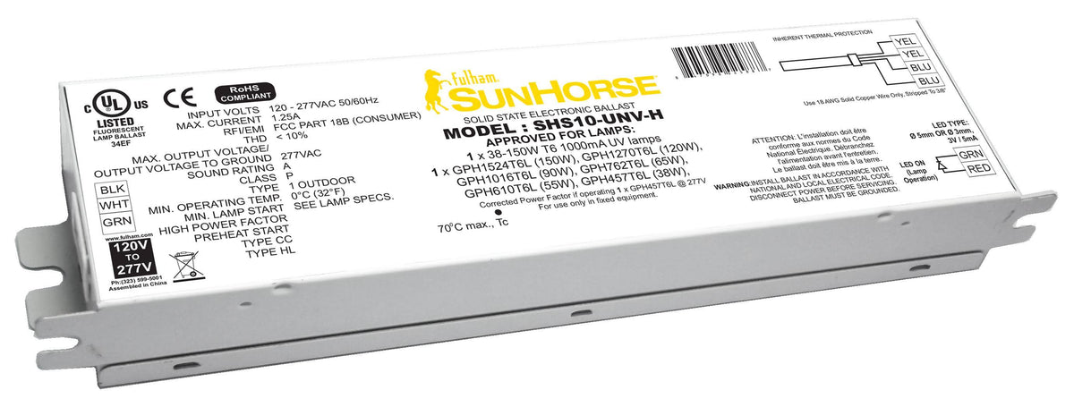 Universal Voltage SunHorse T4954