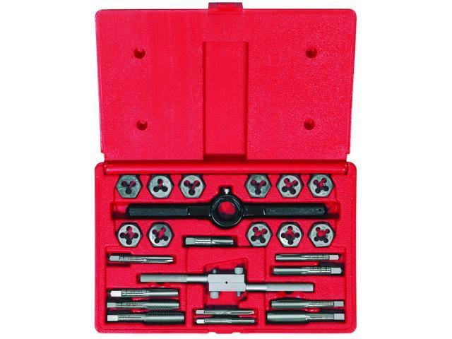 24 Piece Fractional Tap & Hex Die Set J5255