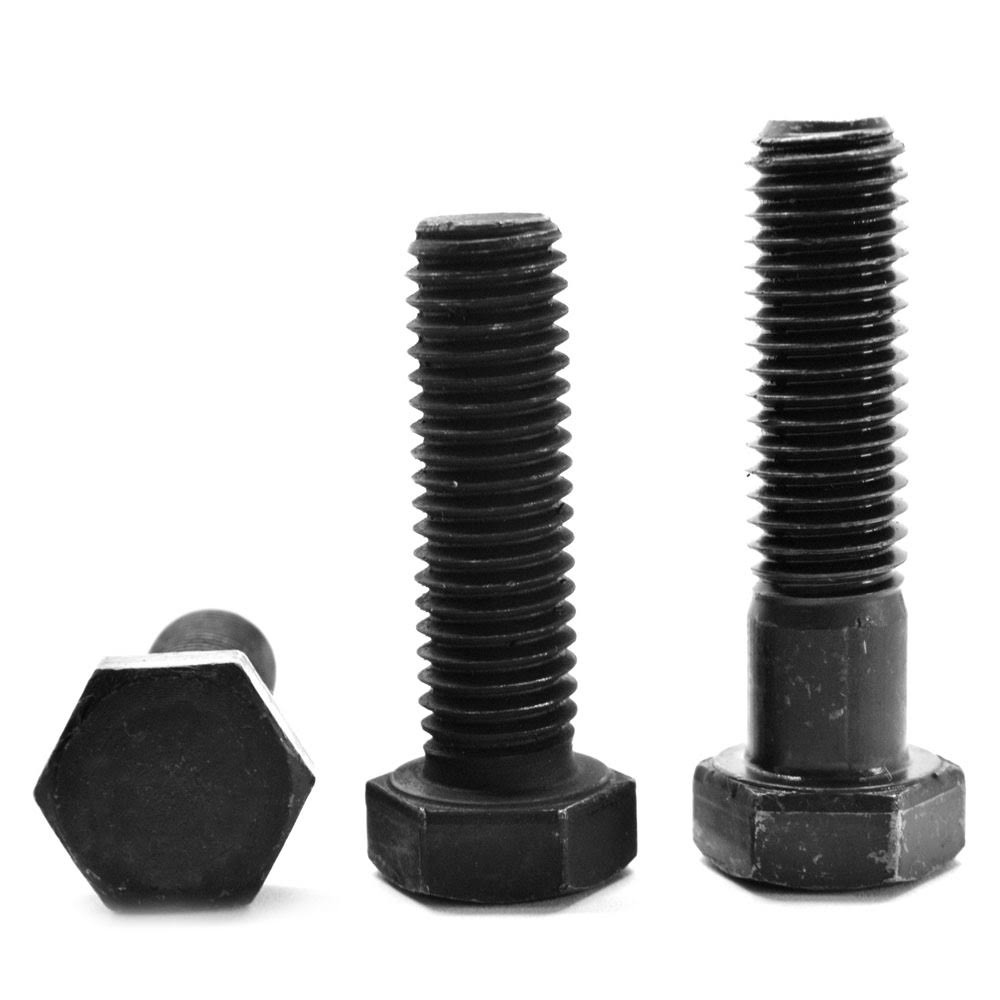 1 1/2x22-6 x 11x22 Coarse Thread Grade 5 Hex Cap Screw Medium Carbon Steel Black Oxide D5711