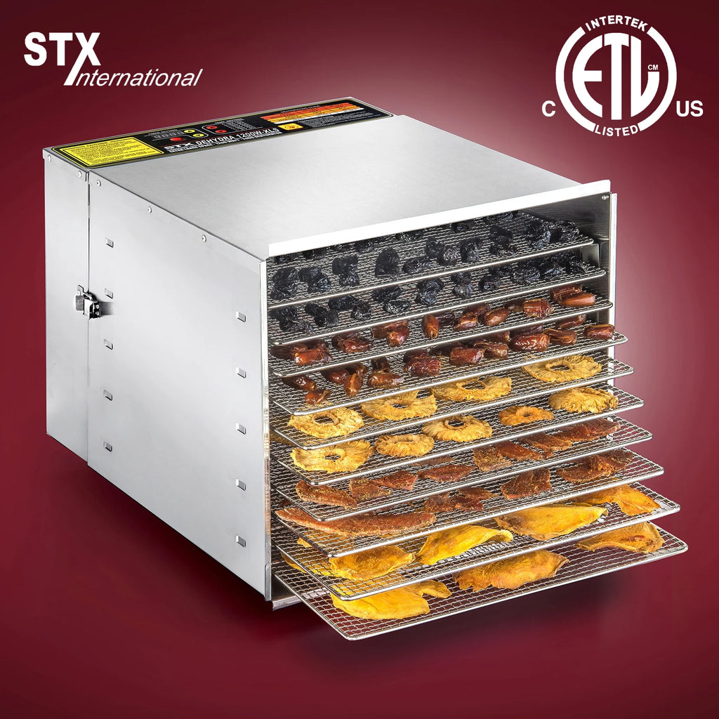 10 Tray Stainless Steel Dehydrator F804