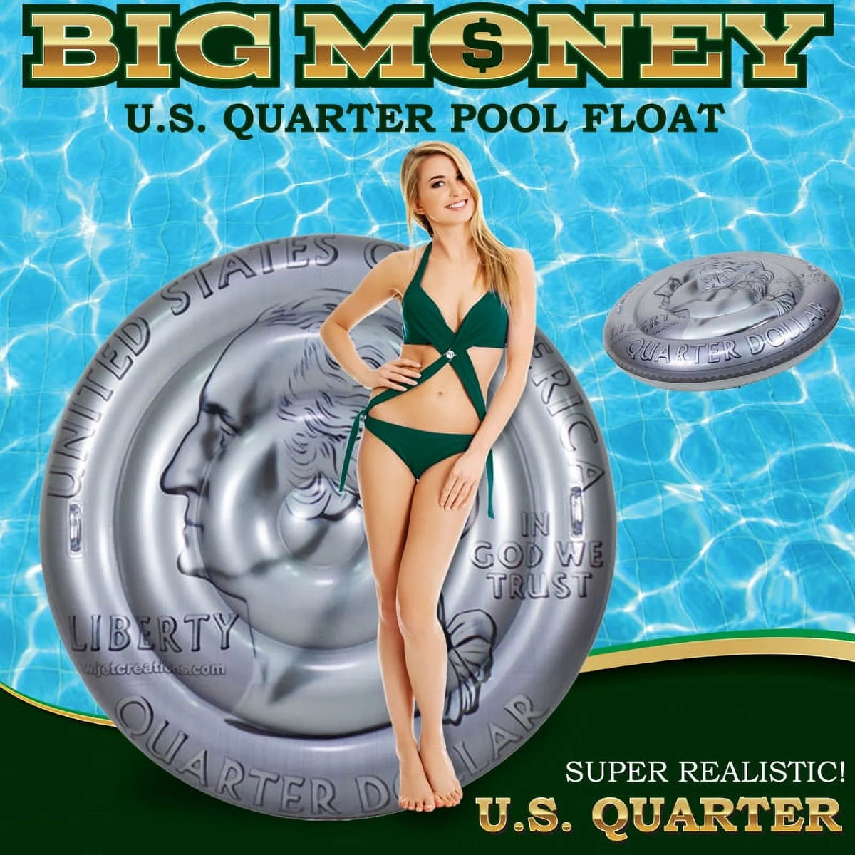 BIG MONEY U.S. Quarter Pool Float E375