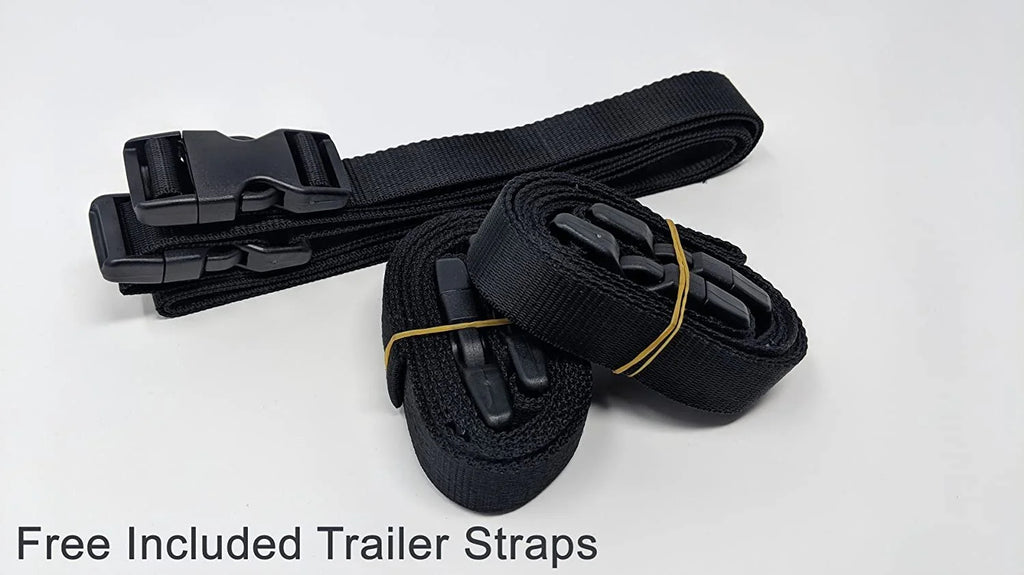 Yellow/Black Jet Ski Cover with Trailer Straps and Storage Bag J60076