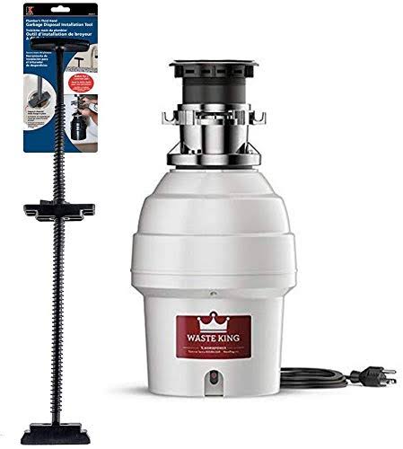 3/4 HP Batch Feed Garbage Disposal with Power Cord L9587