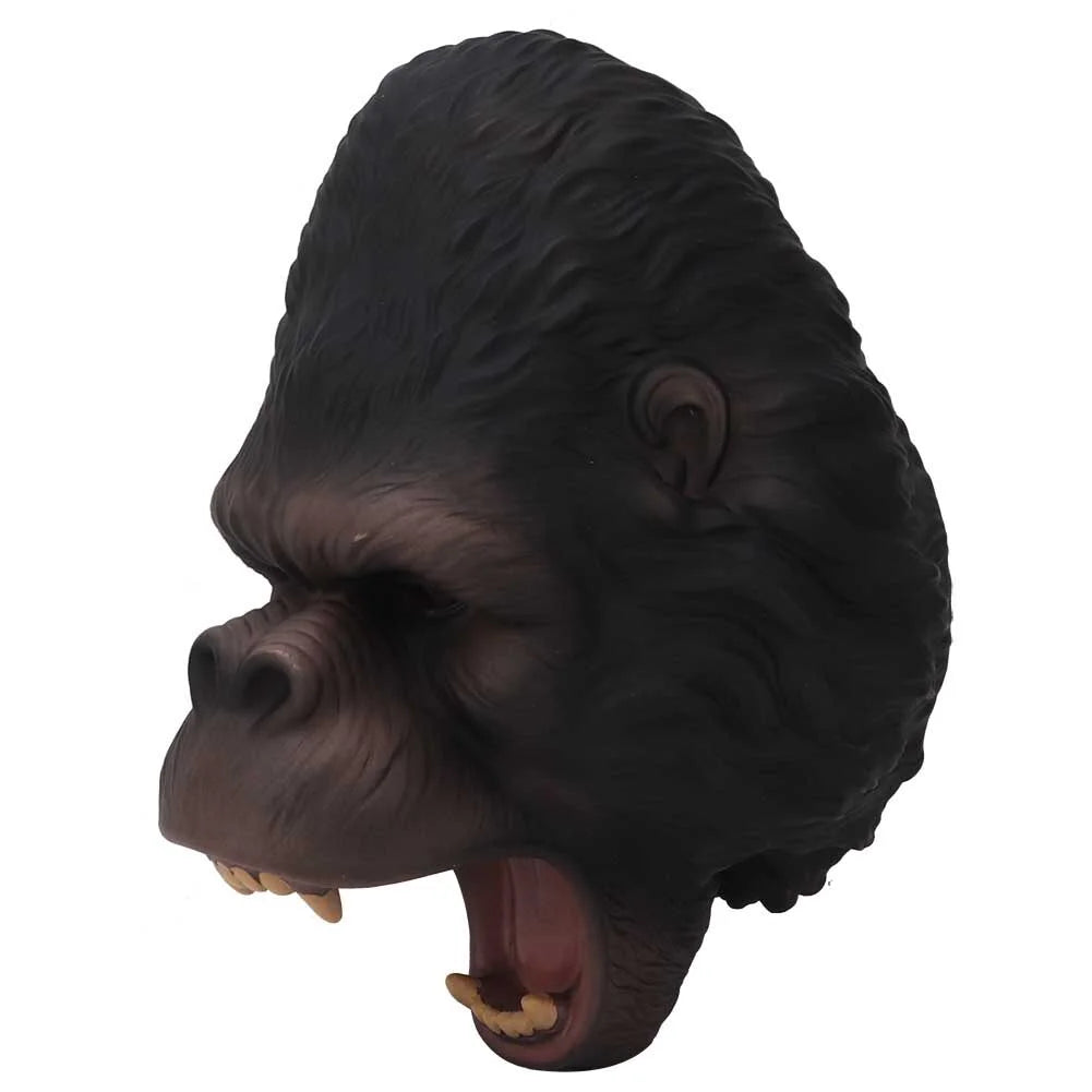 Realistic Plastic Orangutan Head Hand Toy H497895