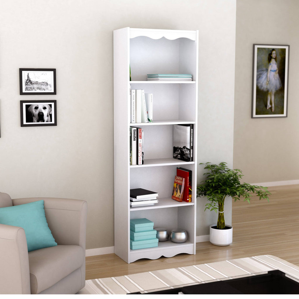 Frost White Tall Bookcase O5518