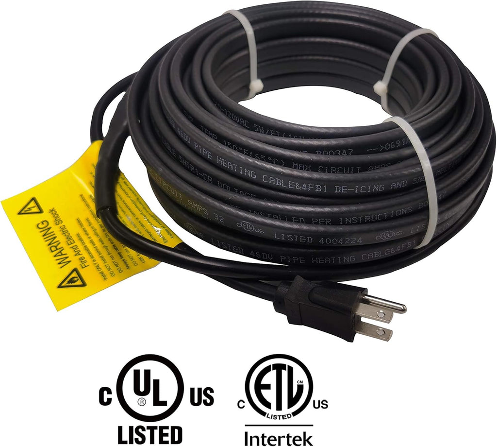 6-feet 120V Self Regulating Heating Cable, Pack of 2 G5451